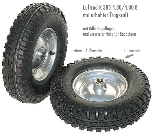 Reifen Profil KENDA K-385 4.80 4.00-8 