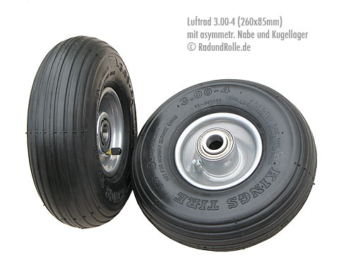 3.00-4 Luftrad 260x85mm