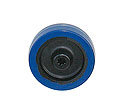 Elastik-Gummirad Blau Blue Wheel 125x38