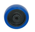 Elastic-Gummirad Blau Blue Wheel 160x48