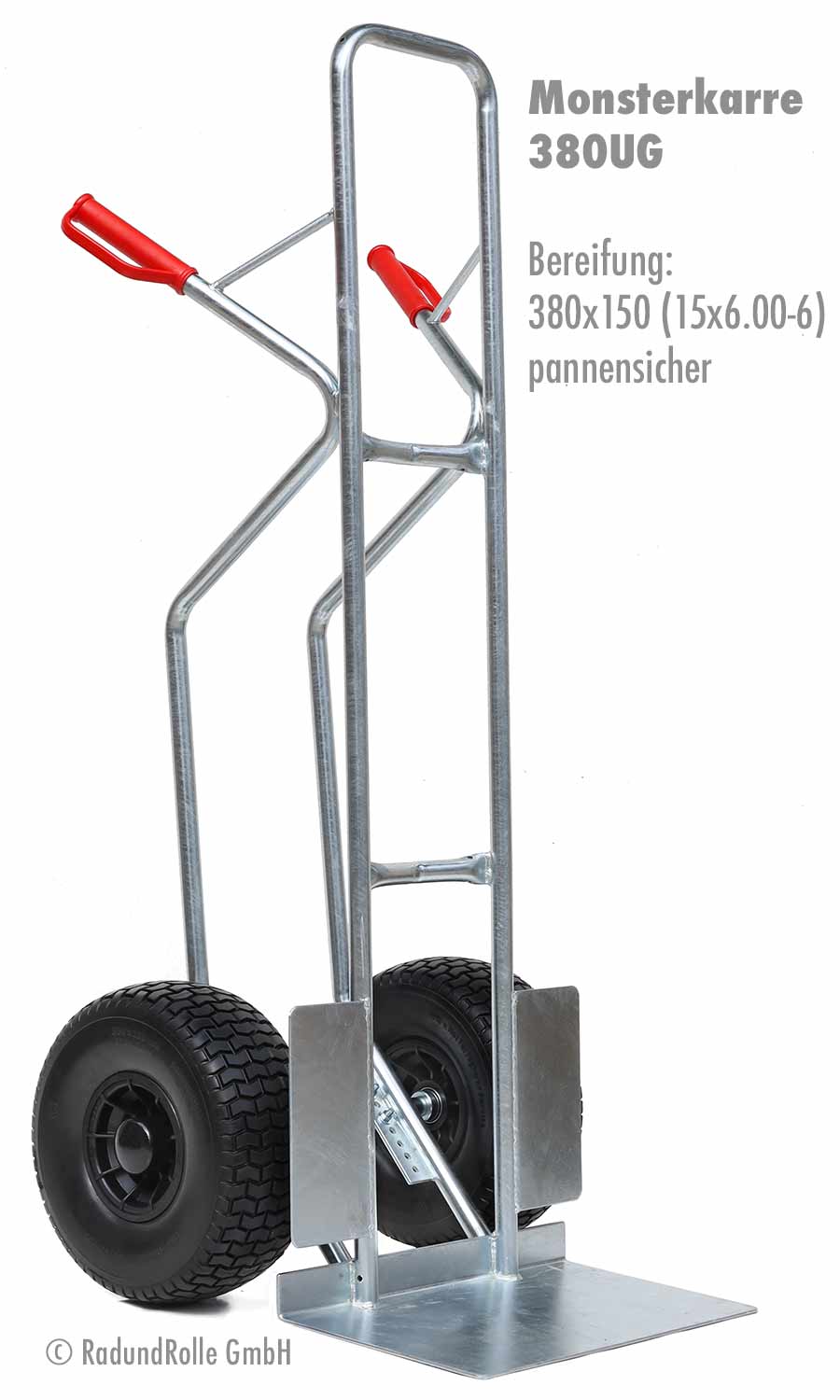 Sackkarre Stahl MASSIV METALLFELGEN(+Rollenlager) + JUMBO-AUFNAHME 470x270 mm eB Sackkarre Stahl MASSIV METALLFELGEN(+Rollenlager) + JUMBO-AUFNAHME 470x270 mm eB